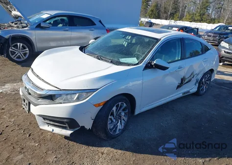 2016 Honda Civic Ex из США, поврежденный, VIN 19XFC2F70GE072187